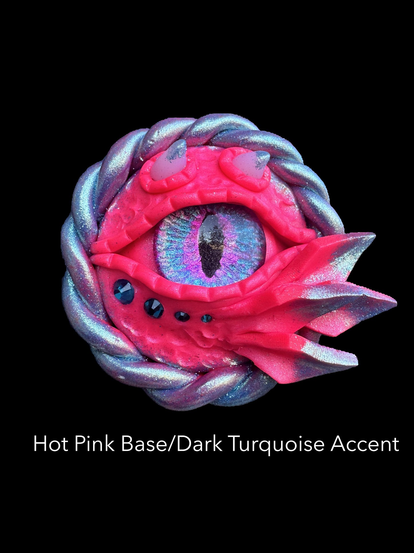 Customizable Red/Pink Dragon Eye Magnet