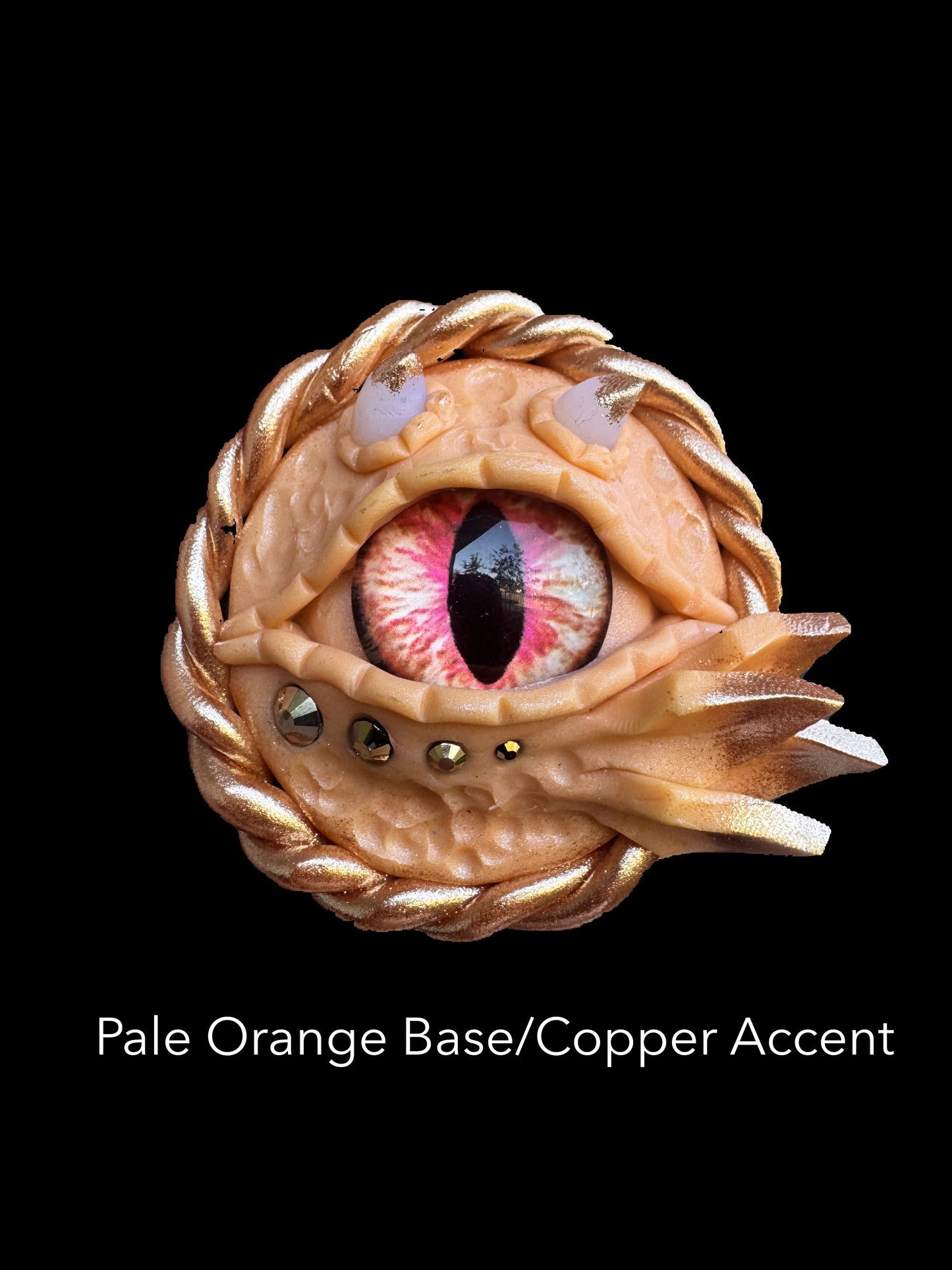 Customizable Orange/Yellow Dragon Eye Magnet